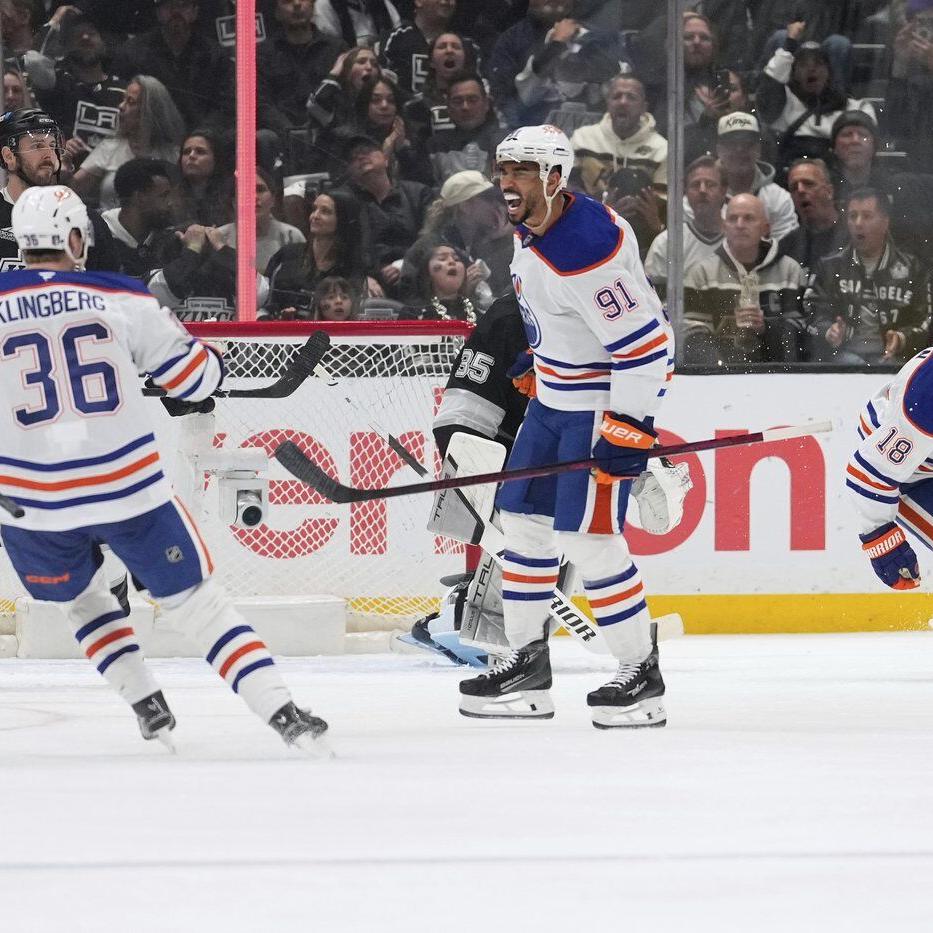 Persistent Oilers push Kings to the brink of elimination with Game 5 win